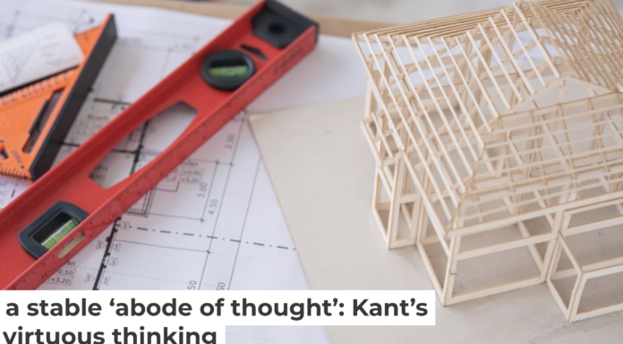 Virtuous thinking, Kant wrote, is like good carpentry: It builds strong ideas in harmony with one another. Jackyenjoyphotography/Moment via Getty Images